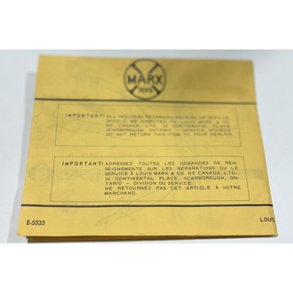 60s Vintage Marx Johnny West Indian Chief W/ Accessories & certification ! Rare - Picture 10 of 10